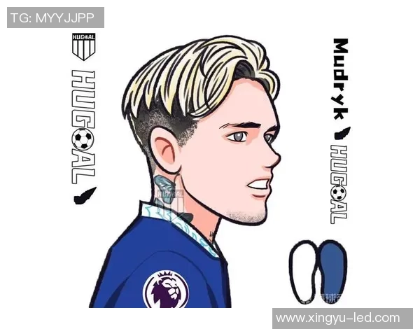 足球球星动漫风格头像设计男角色创意展现与个性化表现